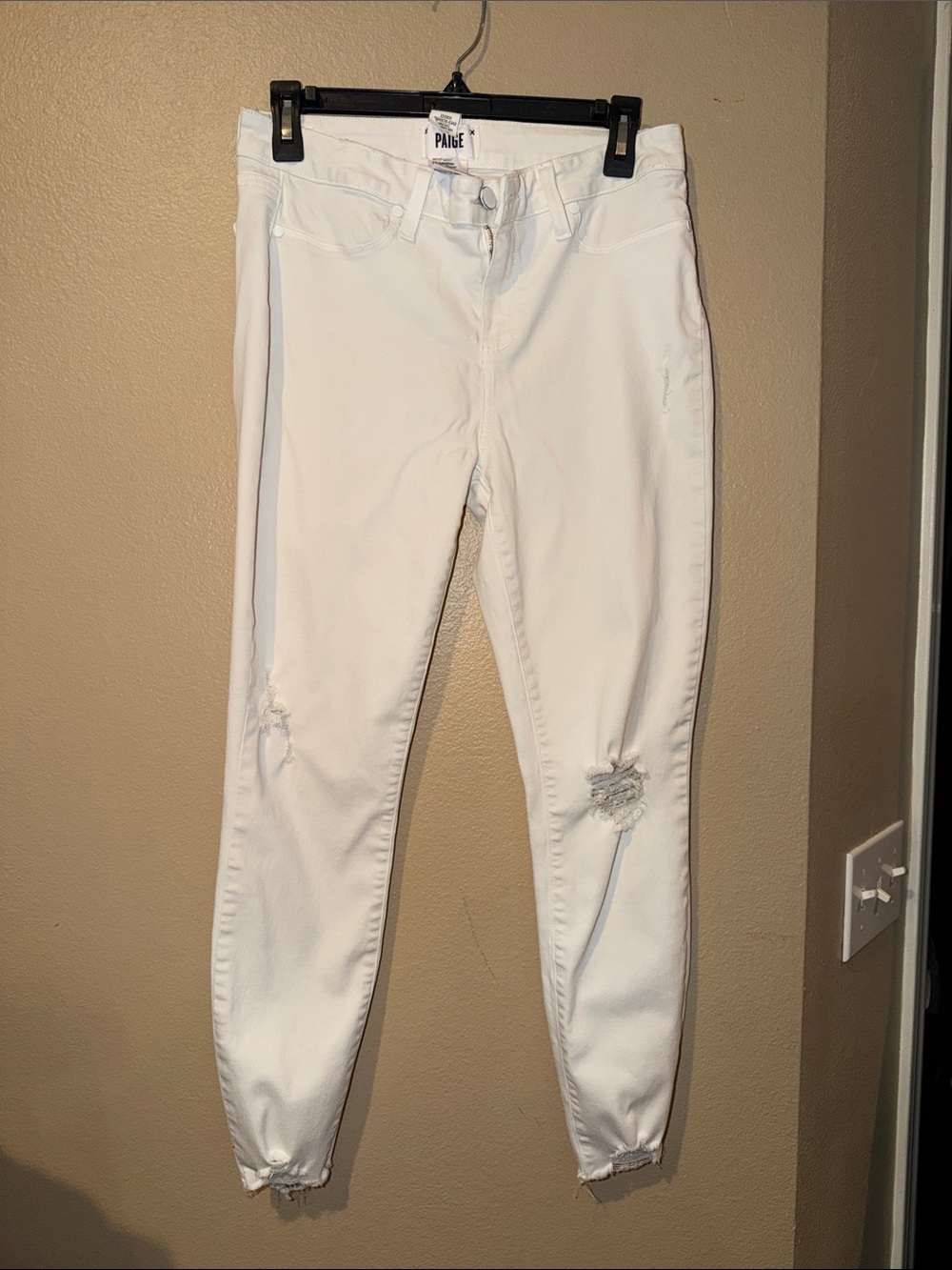 PAIGE Verdugo Slim Distressed Jeans